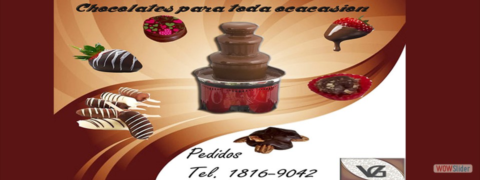 fuente de chocolates